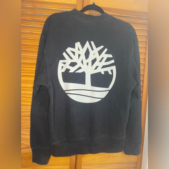 Timberland Black Graphic Sweatshirt Size Small - Picture 2 of 3